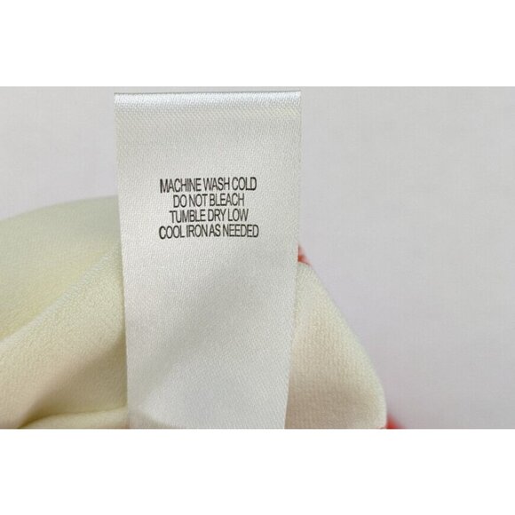 Signature by Robbie Bee Women's Dress Size 14 Orange Sheath - Picture 15 of 15